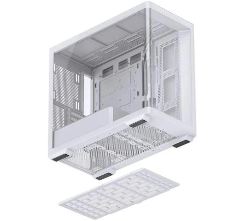 Корпус без блока питания/ Case JONSBO D300, Mini-Tower, TG, no fan, 2xUSB-A 3.2 + 1xUSB-C 3.2, mATX, mITX White Корпус без блока питания/ Case JONSBO D300, Mini-Tower, TG, no fan, 2xUSB-A 3.2 + 1xUSB-C 3.2, mATX, mITX White