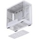 Корпус без блока питания/ Case JONSBO D300, Mini-Tower, TG, no fan, 2xUSB-A 3.2 + 1xUSB-C 3.2, mATX, mITX White