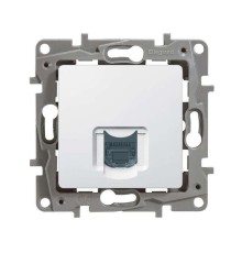 ETIKA Розетка RJ45 кат.5 UTP, бел.