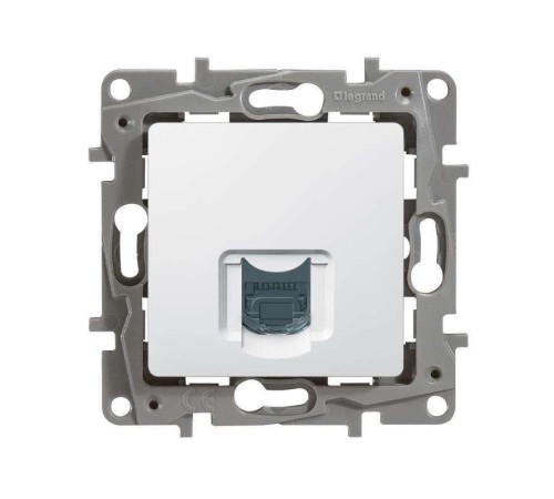 ETIKA Розетка RJ45 кат.5 UTP, бел.