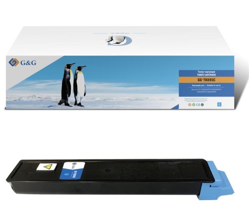 Тонер-картридж G&G toner cartridge for Kyocera FS-C8020MFP/8025MFP/8520MFP/8525MFPcyan 6 000 pages with chip TK-895C 1T02K0CNL0 гарантия 36 мес. Тонер-картридж G&G toner cartridge for Kyocera FS-C8020MFP/8025MFP/8520MFP/8525MFPcyan 6 000 pages with chip TK-895C 1T02K0CNL0 гарантия 36 мес.