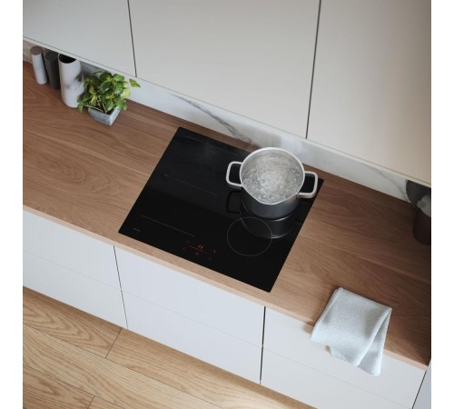 Варочная панель ASKO/ Варочная панель ASKO, Арт. 744745 ПРОМО, 60 см, индукция, слайдерное управление, автоматическое распознавание посуды, объединение зон, 9 уровней мощности, Boost, таймер, индикатор остаточного тепла, цвет черный