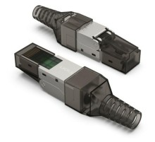 Разъем Vention полевой заделки RJ-45 (8P8C) под витую пару, для одножильного кабеля кат. 6а