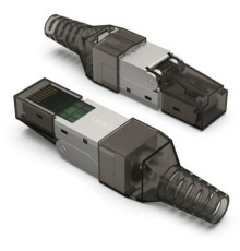 Разъем Vention полевой заделки RJ-45 (8P8C) под витую пару, для одножильного кабеля кат. 6а