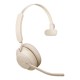 Гарнитура беспроводная/ Jabra Evolve2 65, Link380a MS Mono Stand Beige