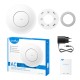 Точка доступа/ AC1200 Dual Band Gigabit Ceiling Mount Access Point, MT7621DAN+MT7613B+MT7603E, 867Mbps at 5GHz + 300Mbps at 2.4GHz, 1 x GbE RJ45 Port, Support 12V DC or 802.3af PoE or Passive PoE, Internal Antennas, 12V DC adapter included, Cudy Mesh S