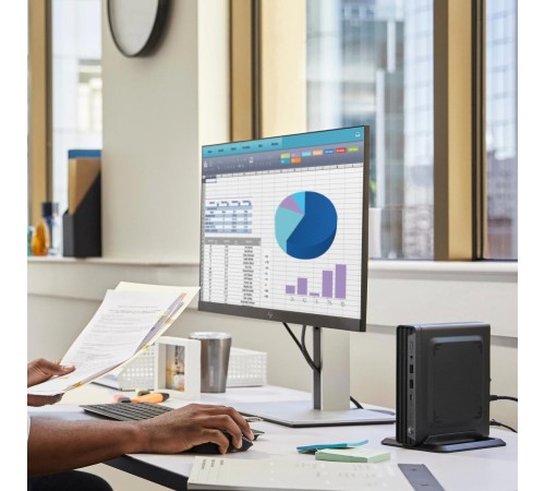 Персональный компьютер/ HP Pro Mini 400 G9 Intel Core i7 13700T(1.4Ghz)/8192Mb/512SSDGb/noDVD/BT/WiFi/war 1y/DOS + USB mouse, En_kbd, 3pin, Wi-Fi 6E AX211 (2x2) and Bluetooth® 5.3 Персональный компьютер/ HP Pro Mini 400 G9 Intel Core i7 13700T(1.4Ghz)/8192Mb/512SSDGb/noDVD/BT/WiFi/war 1y/DOS + USB mouse, En_kbd, 3pin, Wi-Fi 6E AX211 (2x2) and Bluetooth® 5.3