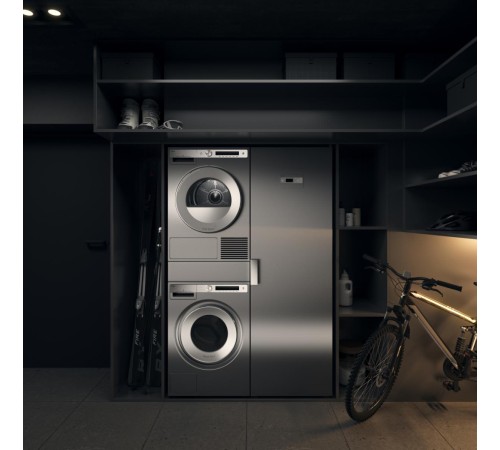 Встраиваемые принадлежности ASKO/ Арт. 576555 ; Выдвижная корзинa для белья, цвет: титан