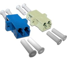 Адаптер Адаптер оптический LANMASTER LC, SM, корпус SC, дуплексный