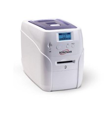 Принтер для печати на пластиковых картах Pointman Nuvia N10, односторонний, ручная подача карт CR-80, USB2.0 (High-Speed), RS-232, Built in 10/100 Ethernet, ЖК дисплей