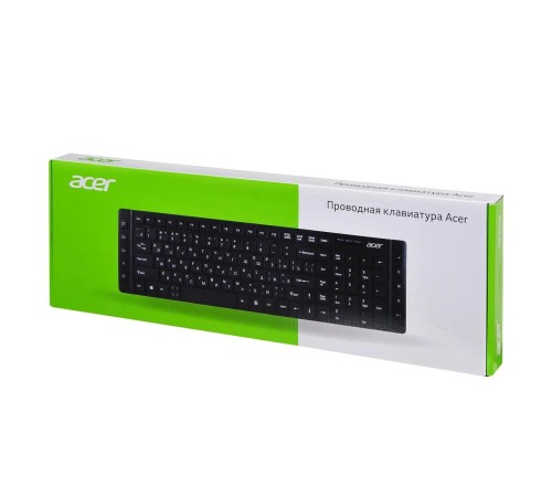 Клавиатура/ Клавиатура Acer OKW010 USB slim Multimedia black