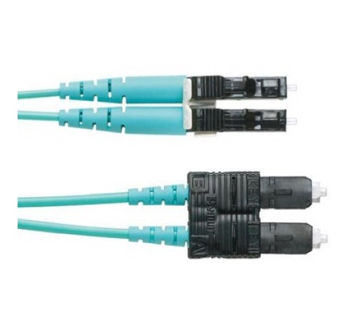 Коммутационный шнур SC/LC Duplex 50/125 OM3 LSZH 3.0м/ SC-LC LSZH 10 GbE 50µ dupl 1.6mm Patch Cord 3m
