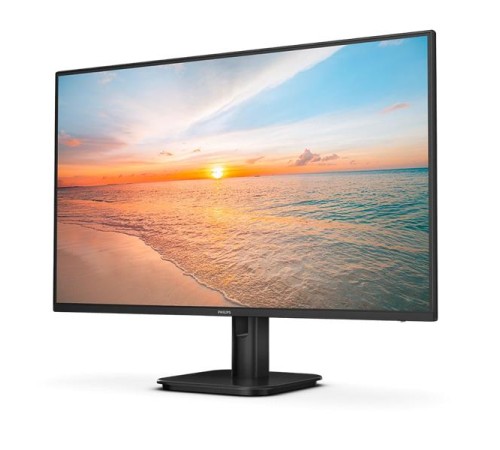 Монитор 27" Philips 27E1N1200A 1920x1080, WLED, 16:9, IPS, 300cd, 1500:1, 4ms, 178/178, VGA, HDMI, DP, 120Hz, Speakers, Tilt, Внутр, VESA, Black, 3y