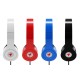 Гарнитура Genius HS-M450 Red (проводная 3,5мм, складная, микрофон/управление на проводе) (Мятая упаковка)