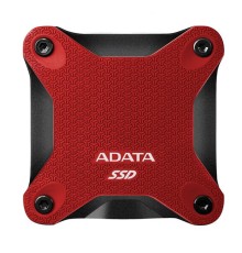 Внешний накопитель Внешний SSD 1TB USB 3.2 Gen 2 (USB 10Gbps) R550/W480MB/s 3D NAND COLOR BOX красный
