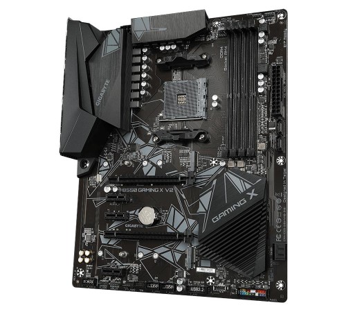 Материнская плата/ MB GIGABYTE AMD B550 sAM4, 4xDDR4(128GB), DVI-D/HDMI 2.1, 1xPCIe 4.0x16, 1xPCIe 3.0x16, 3xPCIe 3.0, 1xLAN, 4xSATA 6Gb/s, 2xM.2, 4xUSB 3.2, 2xUSB 2.0, 1xPS/2, ATX Материнская плата/ MB GIGABYTE AMD B550 sAM4, 4xDDR4(128GB), DVI-D/HDMI 2.1, 1xPCIe 4.0x16, 1xPCIe 3.0x16, 3xPCIe 3.0, 1xLAN, 4xSATA 6Gb/s, 2xM.2, 4xUSB 3.2, 2xUSB 2.0, 1xPS/2, ATX