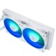 Водяное охлаждение для процессора/ Water Cooling System Thermalright Frozen Warframe SE 240 ARGB White (240mm, LED temp., Black, ARGB/ Fans: 2x120mm, 70.84CFM, 29.8dBA, 2000RPM/ Pump height 59mm, Rad thickness 27mm/ S: 1851, 1700, 1200, 115X, AM5, AM4)