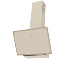 Вытяжка Korting/ Дизайн Ретро, Ширина 60 см, электронное сенсорное управление Touch, 5  режимов, 950 м3/ч., функция Clean Air, таймер, алюминиевые жировые фильтры, индикация загрязнения фильтров,  LED лампа освещения,  пульт ДУ, пневматический амортизатор