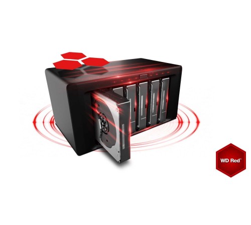 Жесткий диск/ HDD WD SATA3 8Tb Red for NAS 256Mb