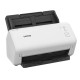 Сканер Brother Документ-сканер ADS-4100, A4, 35 стр/мин, цветной, 1200 dpi, Duplex, ADF60, USB 3.0, USB Host, Ex.ADS-2200