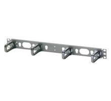Органайзер односторонний с D-образными кольцами 44х483х87 1U/ Horizontal Panel D-Rings Front Only 1 RU
