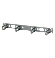 Органайзер односторонний с D-образными кольцами 44х483х87 1U/ Horizontal Panel D-Rings Front Only 1 RU