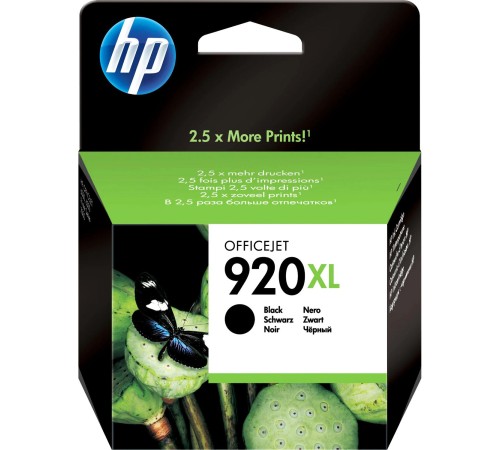 Картридж/ HP 920XL Black Officejet Ink Cartridge