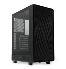 Корпус без блока питания/ Case HSPD M510, Mesh Mid Tower, Black, TG, 0.5 SPCC, no fans ATX, mATX, mITX 180/280/160mm 1x2.5", 1x3.5", 7xPCI 1xUSB-A 3.0, 1xUSB-A 1.0 517x277x418mm