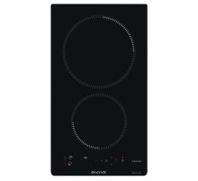Варочная поверхность Brandt, индукционная, домино, 2 варочных зоны, 10 уровней мощности, индикация остаточного тепла, таймер, Ultraboost, цвет черный