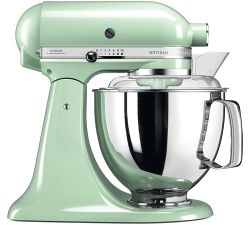 Настольный миксер KitchenAid Настольный миксер с откидным блоком Artisan 4.8 л, фисташковый Настольный миксер KitchenAid Настольный миксер с откидным блоком Artisan 4.8 л, фисташковый