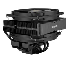 Кулер для процессора/ CPU Cooler be quiet! DARK ROCK TF 2 (230W, 4-pin PWM, 134mm, Al/Cu, 6x6mm, 2x135mm, 60CFM, 27.1dBA, 1400RPM, S: 1851/1700/1200/20XX/115X, AM5/AM4, black)