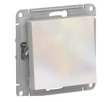 ATLASDESIGN 1-клавишный ПЕРЕКЛЮЧАТЕЛЬ, сх.6, 10АХ, механизм, ЖЕМЧУГ