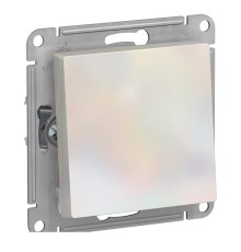 ATLASDESIGN 1-клавишный ПЕРЕКЛЮЧАТЕЛЬ, сх.6, 10АХ, механизм, ЖЕМЧУГ
