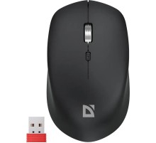 Defender Беспроводная оптическая мышь Velvet MB-406 черн,2.4ГГц+BT,1600dpi,4кн,АКБ