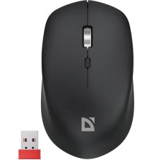 Defender Беспроводная оптическая мышь Velvet MB-406 черн,2.4ГГц+BT,1600dpi,4кн,АКБ