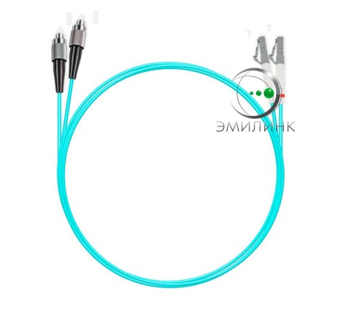 Шнур оптический NTSS PREMIUM dpc LC/UPC-LC/UPC 50/125 (OM3) 3.0мм 5м LSZH