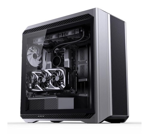 Корпус без блока питания/ Case JONSBO D500, Full-Tower, TG, 3x140mm ARGB, 2xUSB-A 3.2 + 1xUSB-C 3.2, E-ATX, ATX, mATX, mITX Silver Корпус без блока питания/ Case JONSBO D500, Full-Tower, TG, 3x140mm ARGB, 2xUSB-A 3.2 + 1xUSB-C 3.2, E-ATX, ATX, mATX, mITX Silver