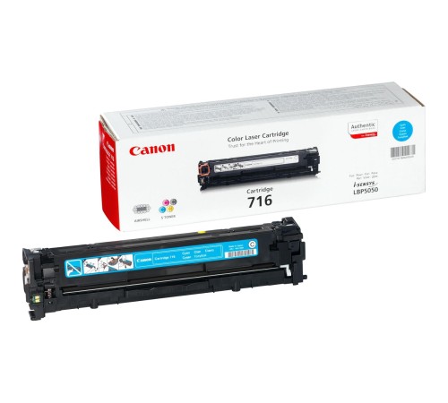 Тонер-картридж/ CARTRIDGE 716 CYAN/LBP5050 Тонер-картридж/ CARTRIDGE 716 CYAN/LBP5050