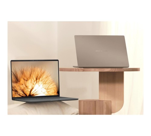 Ноутбук/ ASUS UX3407QA-QD267W 14"(1920x1200 OLED)/Qualcomm Snapdragon X X1-26-100(2.98Ghz)/16384Mb/512PCISSDGb/noDVD/Cam/BT/WiFi/70WHr/war 1y/0.98kg/Iceland Gray/Win11Home