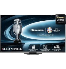 Телевизор Mini LED 75'' Hisense/ 75", Ultra HD, Mini LED, 120Гц, Smart TV (ОС VIDAA U7), Wi-Fi 6E, DVB-T2/T/C/S2/S, HDR 10+, Dolby Vision, Dolby Atmos, Bluetooth, 4*10W+20W+2*5W, CI+(1.4), 4хHDMI, 2хUSB, Works with Alexa, Alexa Built-in, GA, VIDAA Vo