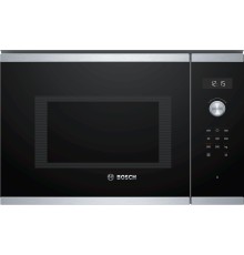 Встраиваемые микроволновые печи BOSCH 800Вт, 7 режимов, 25 л, нержавеющая сталь