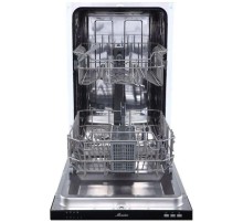 Встраиваемая посудомоечная машина MONSHER/ Встраиваемая посудомоечная машина MONSHER, High-Tech, 45 см, 9 комплектов, 5 программ, 2 корзины, белый LED дисплей, 2 разбрызгивателя, кнопочное управление, частичная защита от протечек, энергоэффективность А++,