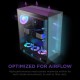 Корпус без блока питания/ Case NZXT H7 Flow RGB, Midi-Tower, TG, 3x120mm RGB, 2xUSB-A 3.2 + 1xUSB-C 3.2, E-ATX, ATX, mATX, mITX Black