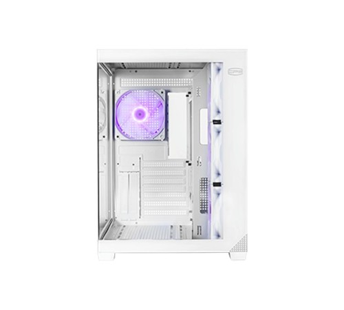 Корпус без блока питания/ Case PCCooler C3T700 ARGB WH, Midi-Tower, TG, 4x120mm ARGB, 1xUSB-A 3.0 + 1xUSB-A 2.0 + 1xUSB-C, ATX, mATX, mITX White