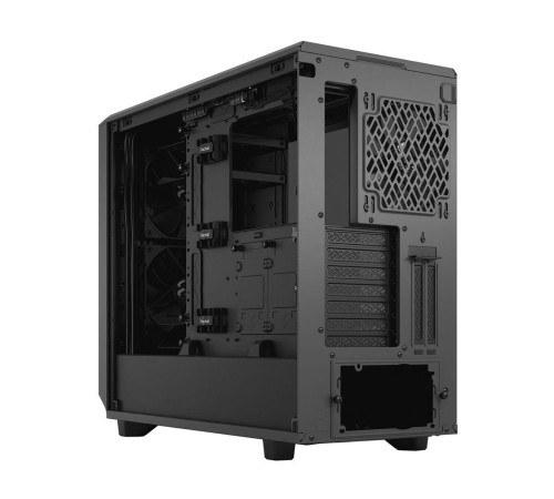 Корпус ПК без блока питания/ Case Fractal Design Meshify 2 TG Light Tint, Midi-Tower, 3x140mm, 2xUSB-A 3.2 + 1xUSB 3.2 Type-C E-ATX, ATX, mATX, mITX Gray