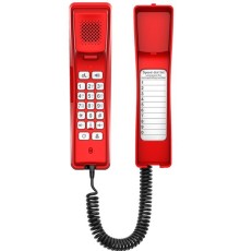 IP-телефон Fanvil H2U, 2 SIP-акк., POE, 1x100 Mbps, Красный, 1 прог. клав.