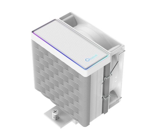 Кулер для процессора Ocypus Gamma A40 WH ARGB, 100mm ARGB FAN, Top ARGB Panel, 4 HEAT PIPES, 4-PIN PWM, 600-2400 RPM, 29DBA, HYDRO BEARING, LGA115X/1200/1700/18XX, AM4/AM5