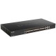 Коммутатор/ DXS-1210-28S Smart L2+ Switch 24x10GBase-X SFP+, 4x10GBase-T, CLI, RJ45 Console