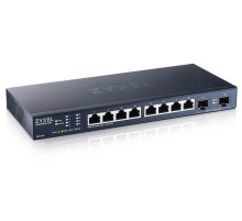 коммутатор Мультигигабитный Smart L3 Lite коммутатор Zyxel NebulaFlex XMG1915-10E, 8xRJ-45: 1/2.5G, 2xSFP+, бесшумный (без вентилятора)