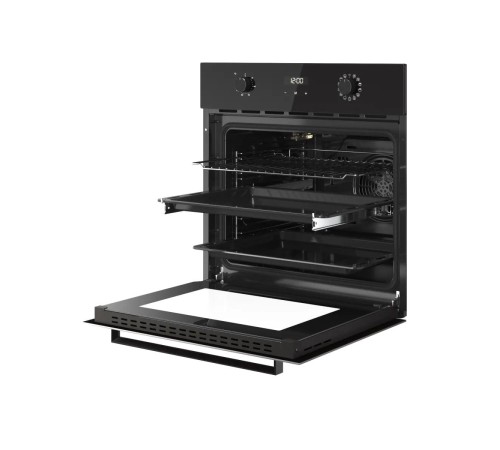 Духовой шкаф Kuppersberg/ Духовой шкаф Kuppersberg, High-Tech, 70 л, дисплей, поворотное/сенсорное управление, таймер, макс. температура 300 градусов, телескопические направляющие (на 1 уровень), цвет черный
